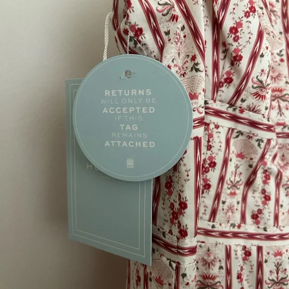 Hill House Home The Margot Dress in Pink Emma Stripe - Picture 8 of 9